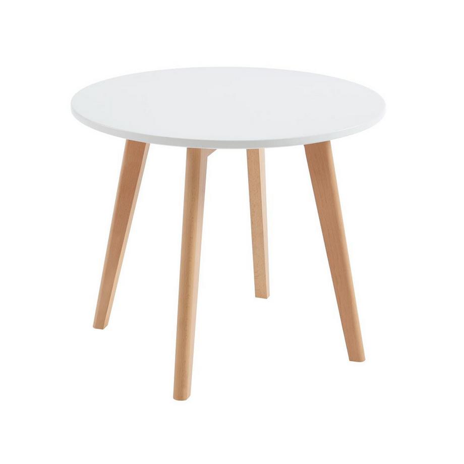 Vente-unique Ensemble table enfant LOULOUNE + 2 chaises LILINOU - Blanc  