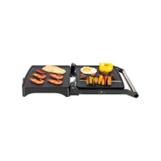 NOUVEL Kontakt- und Tischgrill Easy, 2000 W Schwarz  