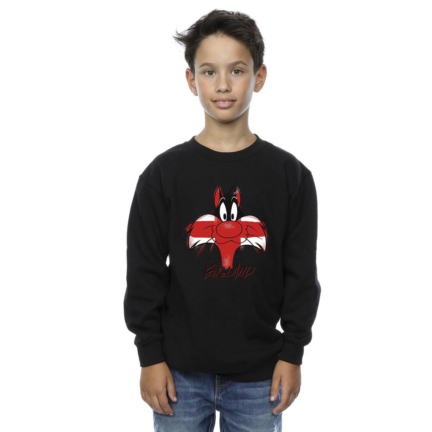 LOONEY TUNES  Sweat SYLVESTER ENGLAND FACE 