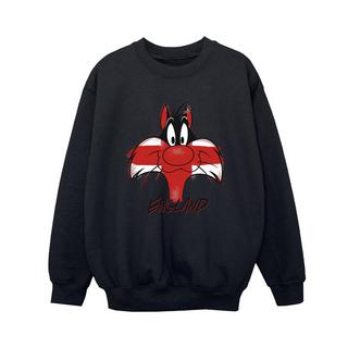 LOONEY TUNES  Sweat SYLVESTER ENGLAND FACE 