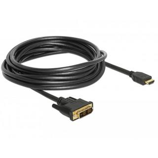 DeLock  DeLOCK 85586 câble vidéo et adaptateur 5 m DVI-D HDMI Type A (Standard) Noir 