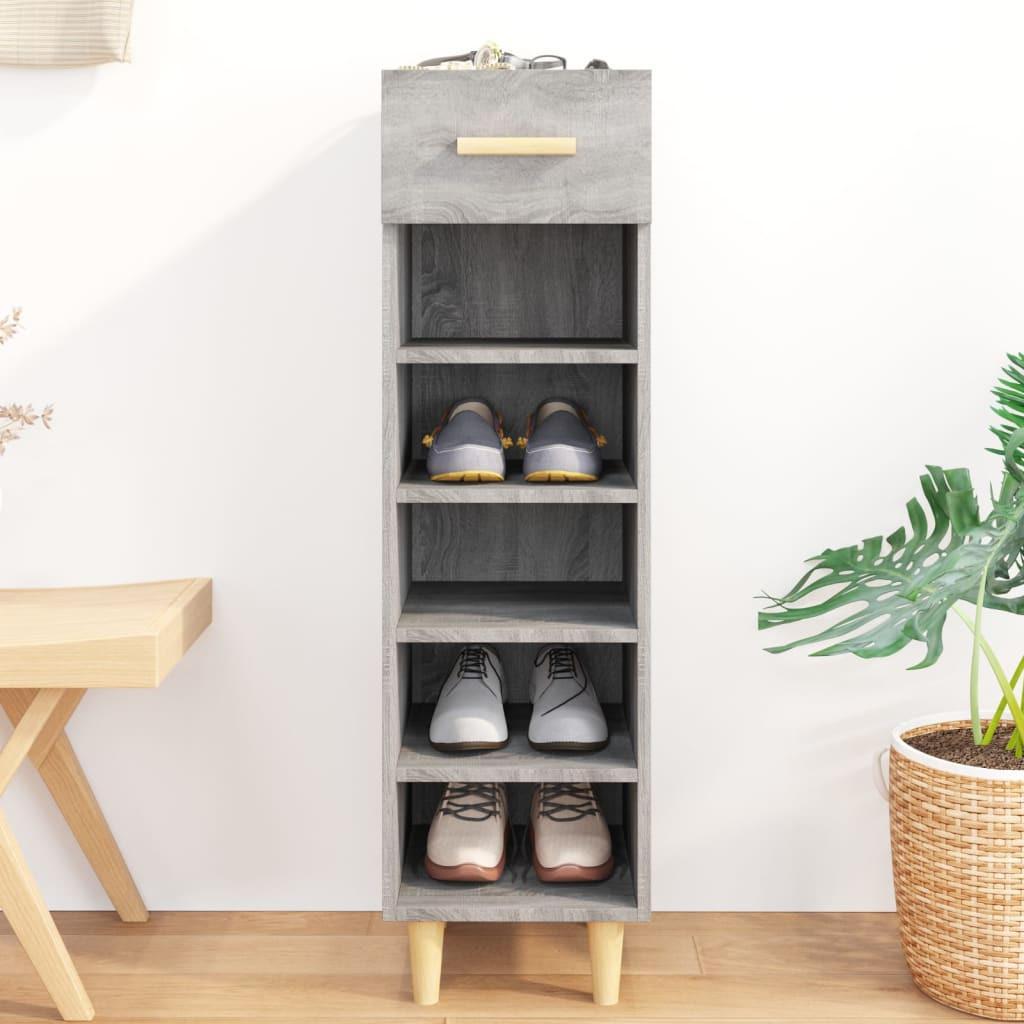 VidaXL Armoire à chaussures bois d'ingénierie  