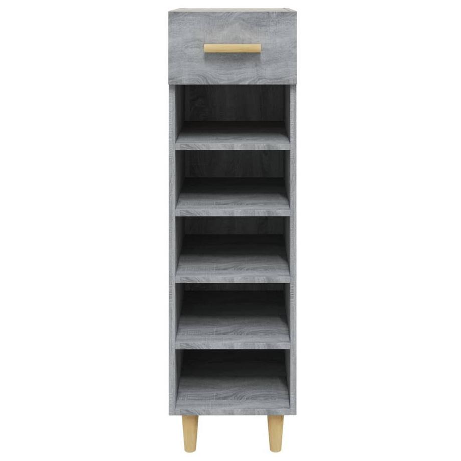 VidaXL Armoire à chaussures bois d'ingénierie  