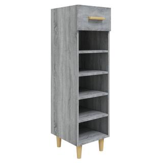 VidaXL Armoire à chaussures bois d'ingénierie  