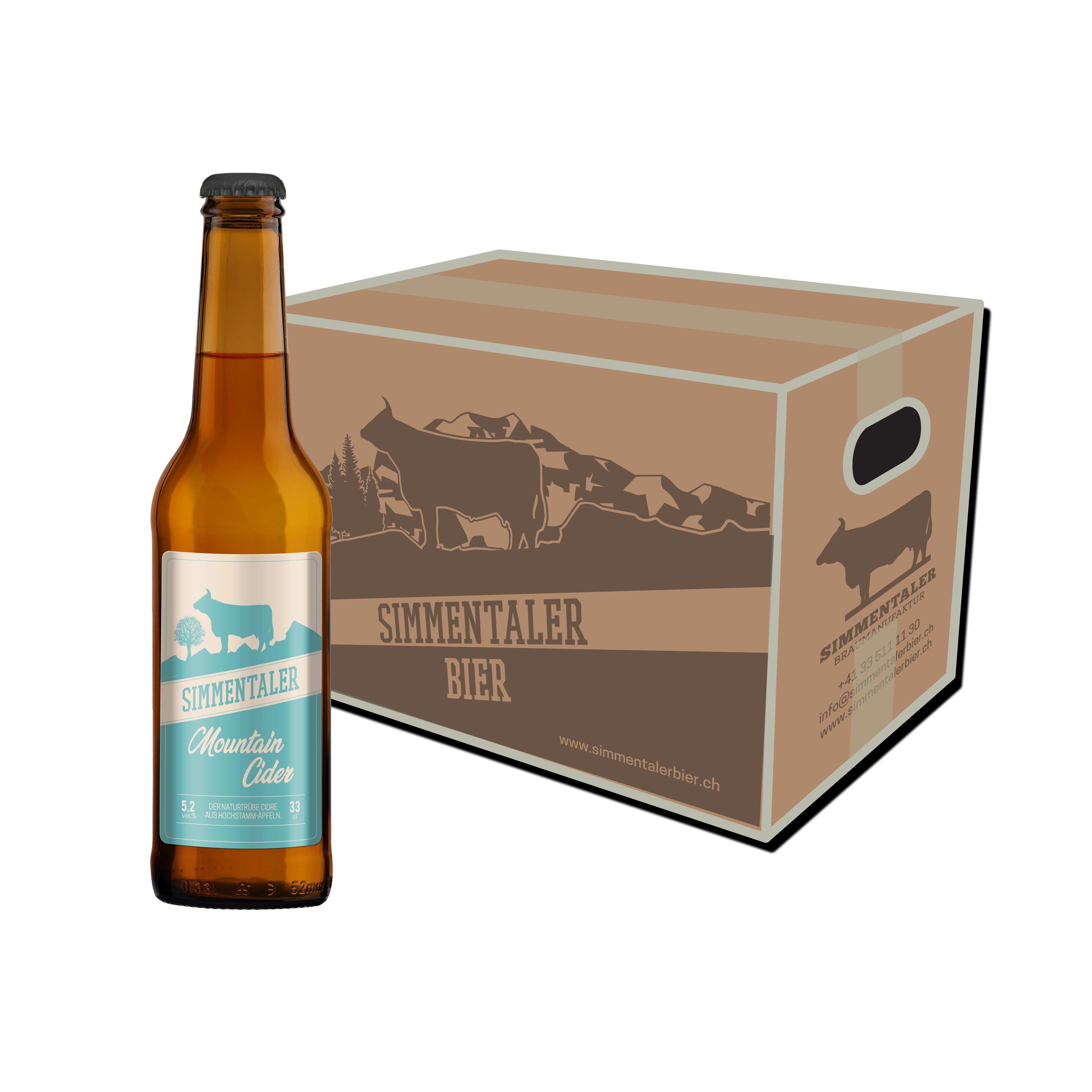 Simmentaler Bier  Mountain Cider 24 x 33cl 