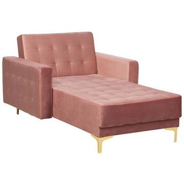 Chaiselongue aus Samtstoff Modern ABERDEEN