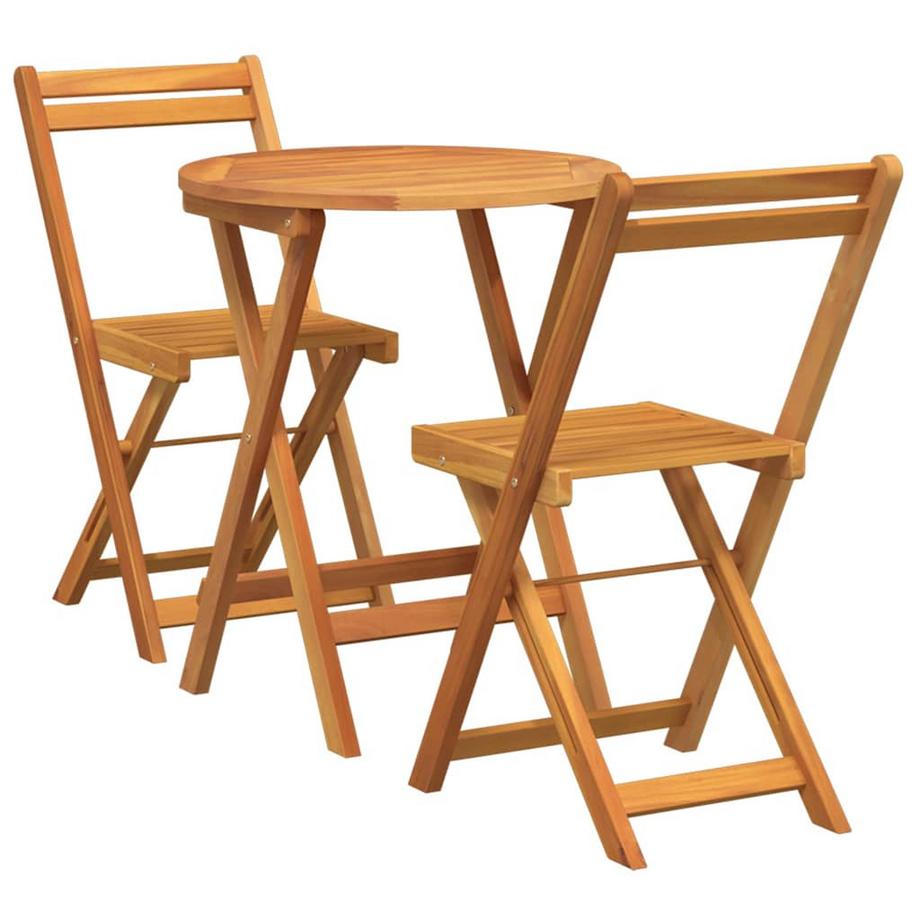 Set da Pranzo per Giardino Legno massello di acacia