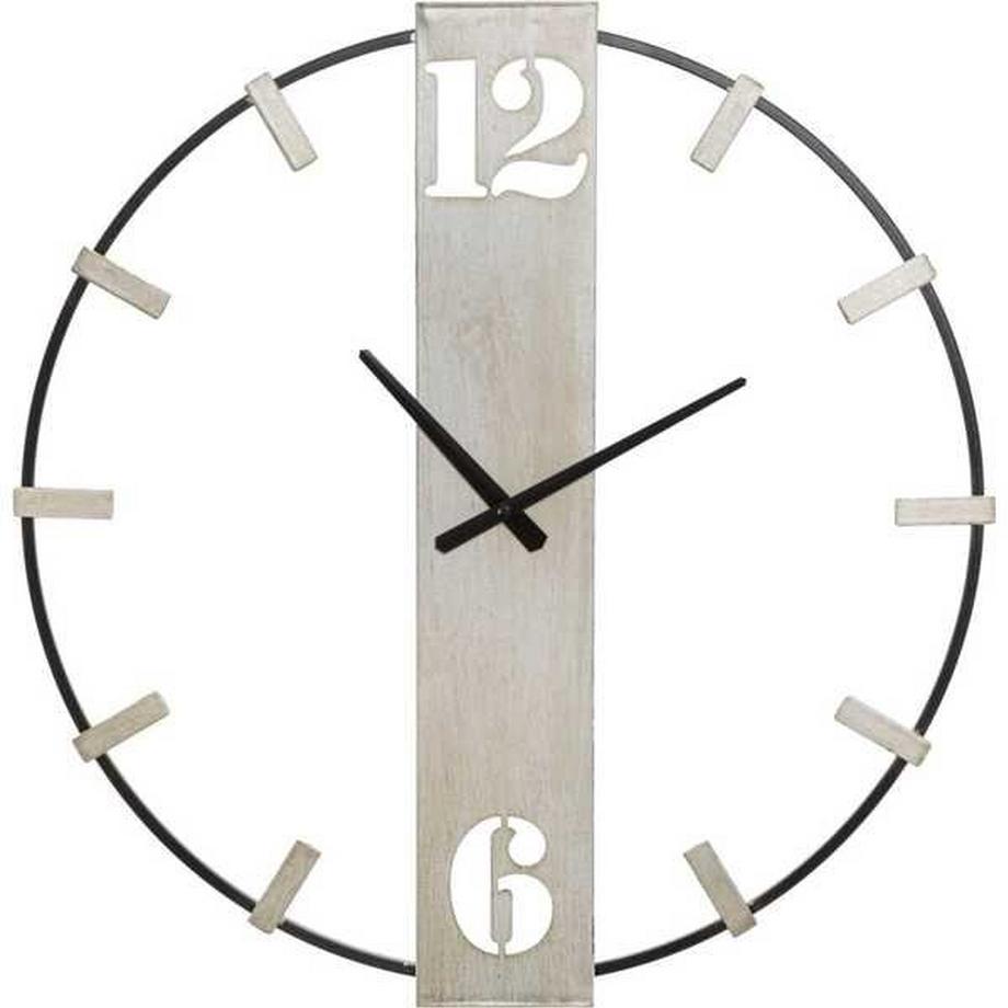 Wanduhr silbern