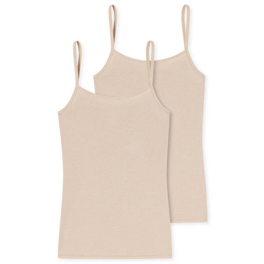 Schiesser Modal Essentials Spaghetti-Top 2er-Pack  