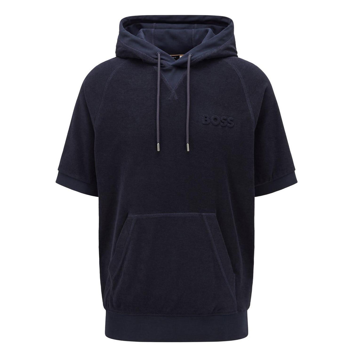 BOSS Sealy 09 Kurzarm Kapuzen-Sweatshirt  