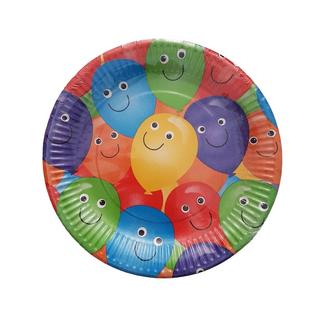 amscan Glubschaugen WegwerfTeller, Papier 8erPack  