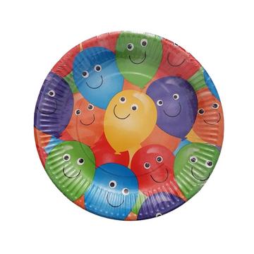 Glubschaugen WegwerfTeller, Papier 8erPack