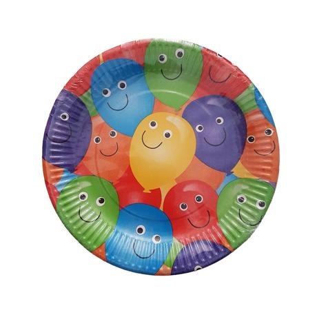 amscan Glubschaugen WegwerfTeller, Papier 8erPack  