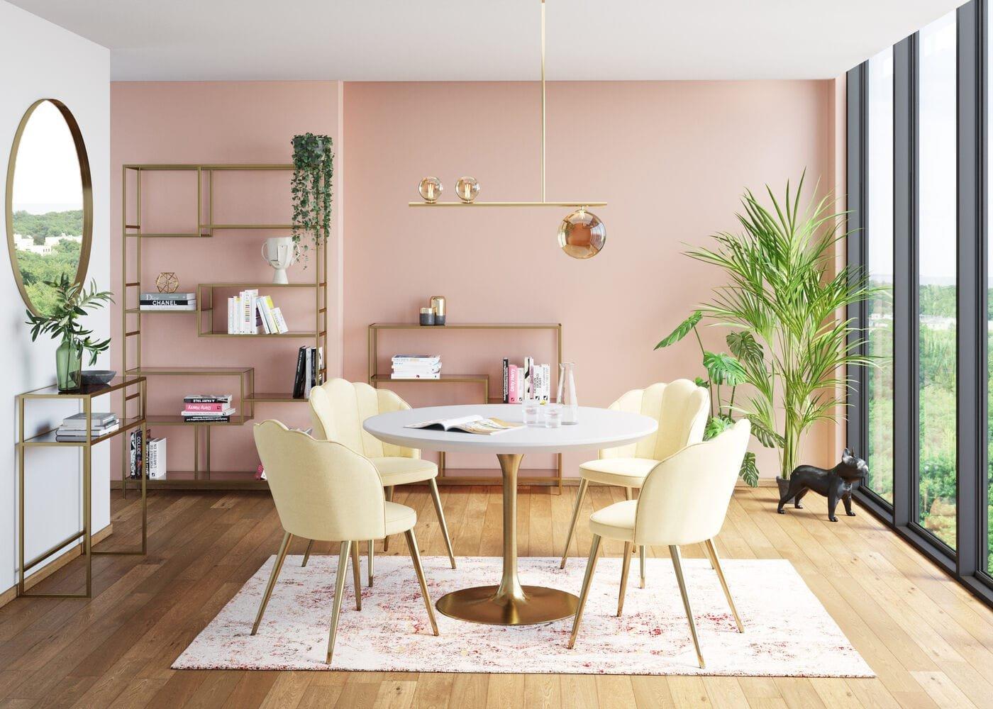 KARE Design Konsole Loft gold 85x80  