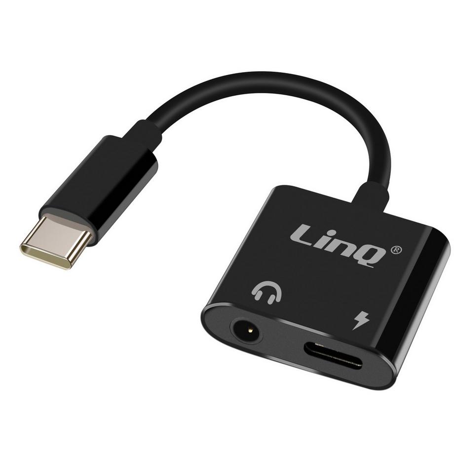 Avizar  Adattatore da USB-C a jack e USB-C LinQ 