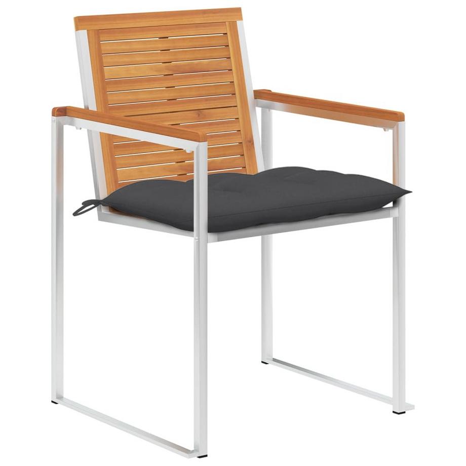 VidaXL Chaise de jardin bois d'acacia  