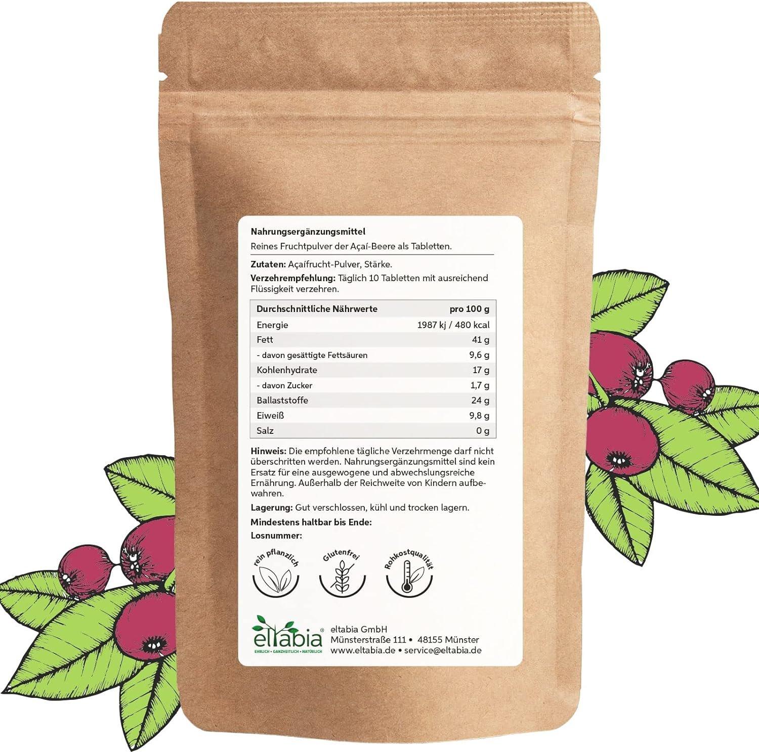 Eltabia  Acai Tabletten 