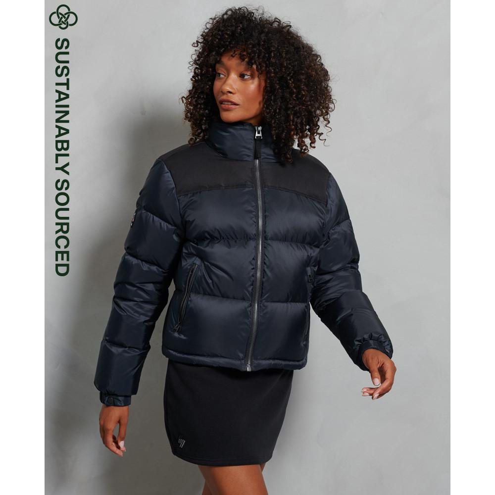 Superdry  daunenjacke für damen sportstyle code 