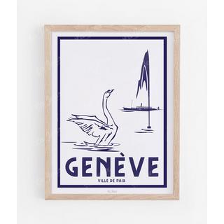 La-Jonx Genève - Ville de paix - Poster  
