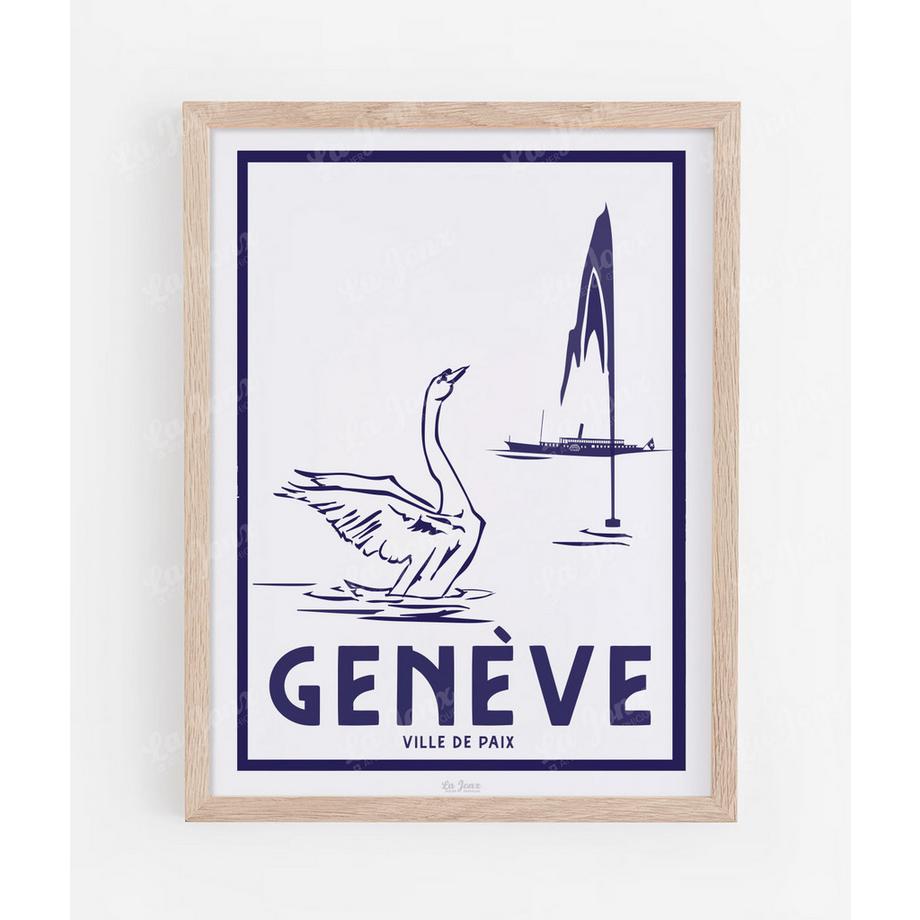 Affiche de Genève - Ville de paix