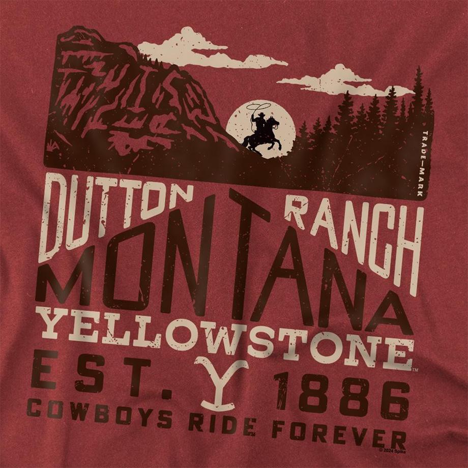 Yellowstone  T-ShirtMontana Ride 