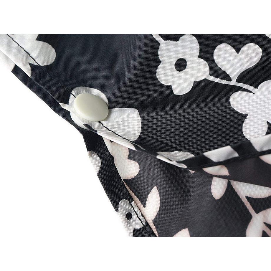 Alopini Unisex Wasserdichter Wiederverwendbarer Regenponcho mit Kapuze  