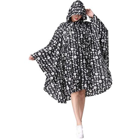Alopini Poncho de Pluie Unisexe Imperméable Réutilisable avec Capuche  