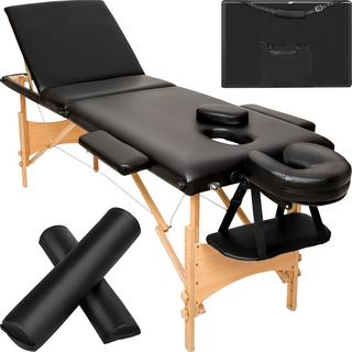 Tectake Ensemble de table de massage Daniel avec rouleaux de massage  