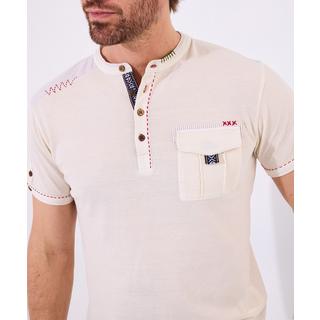 Joe Browns  Henley Poche Poitrine Aztèque Piqué 