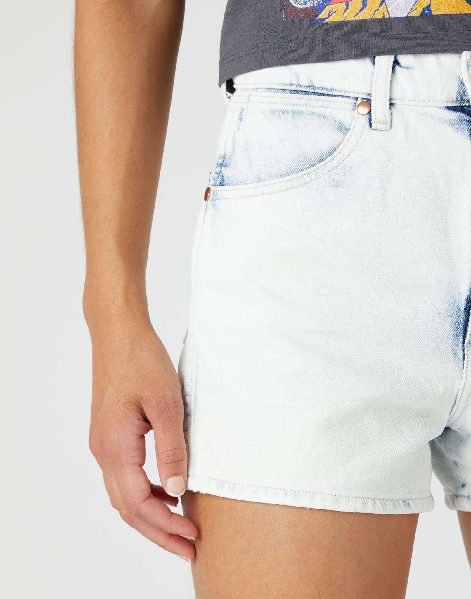 Wrangler Festival Slim Fit Denim Shorts  