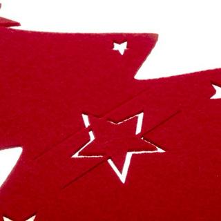 Ruhhy Mallette à couverts - Sapins de Noël, 12 pcs. Ruhy 22304  