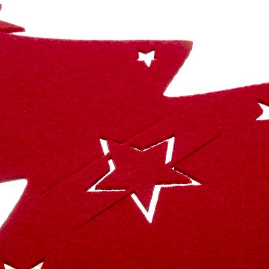 Ruhhy Mallette à couverts - Sapins de Noël, 12 pcs. Ruhy 22304  