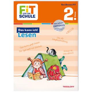 FiT FÜR DIE SCHULE. Das kann ich! Lesen 2. Klasse Tonte, Andrea; Wandrey, Guido (Illustrationen) Copertina rigida 