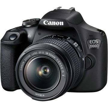 EOS-2000D Fotocamera digitale reflex incl. EF-S 18-55 mm IS II 24.1 Megapixel Nero Mirino ottico, con fla