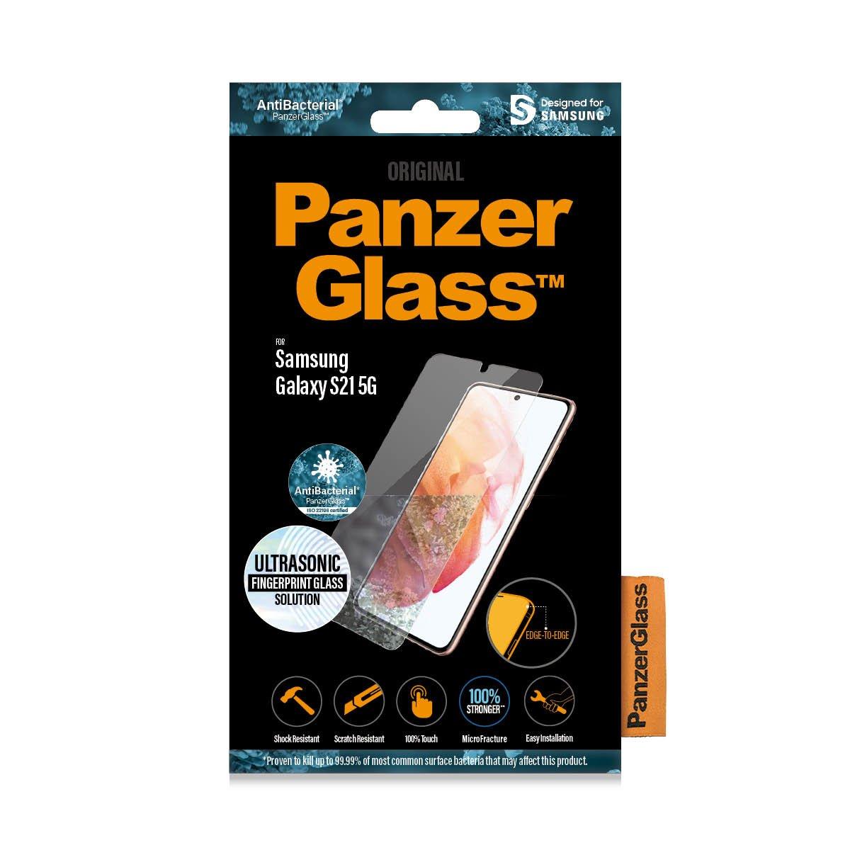 PanzerGlass  ® Screen Protector Samsung Galaxy S21 5G Pellicola proteggischermo trasparente 1 pz 