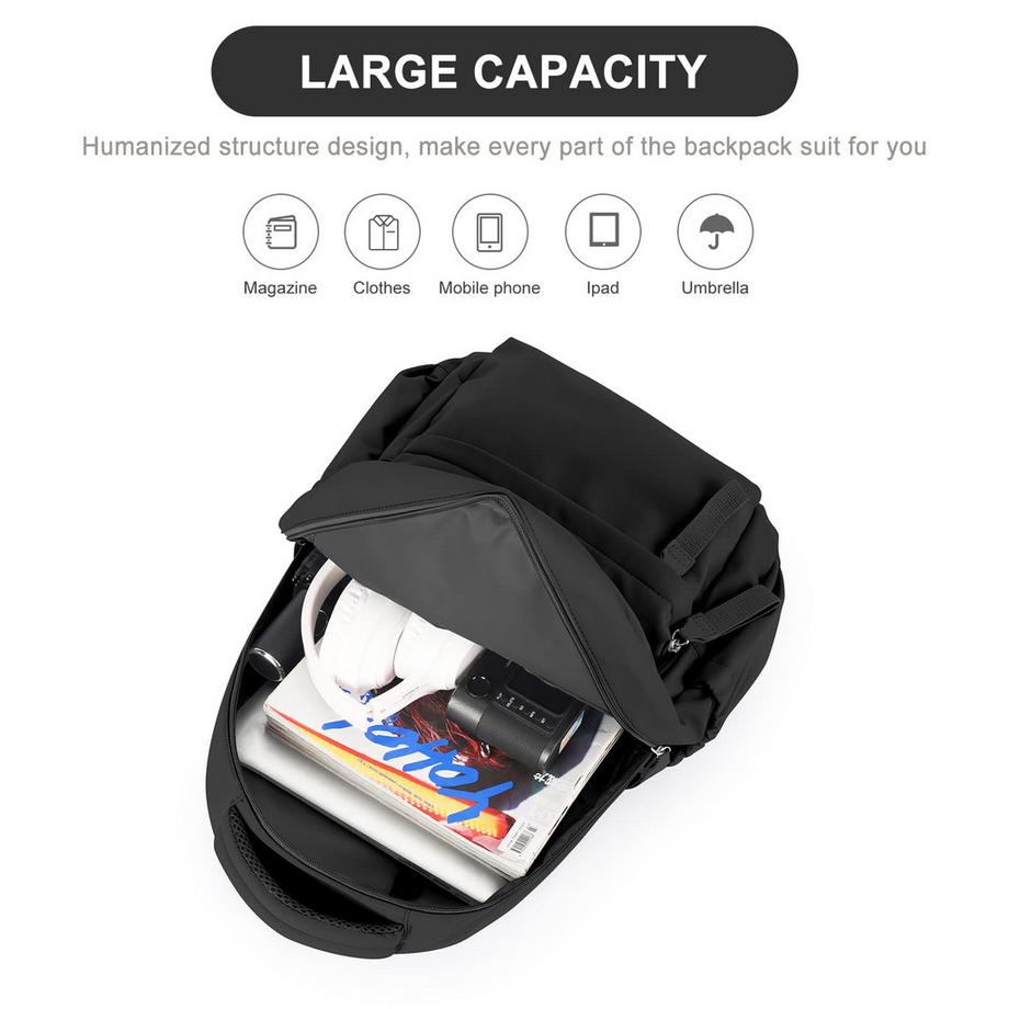 Only-bags.store Sac à dos pour ordinateur portable Sac d'école léger  