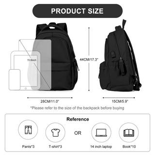 Only-bags.store Laptop Rucksack Leichter Schulranzen  