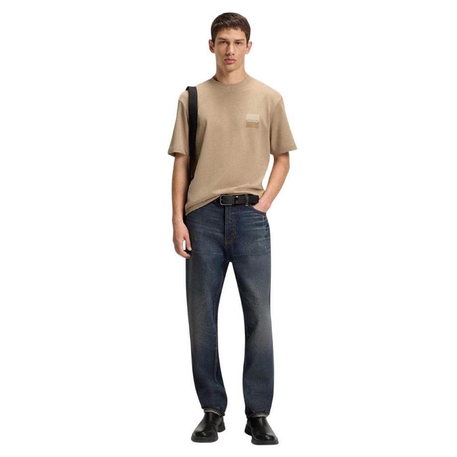 HUGO BOSS  Dusplito Maglietta Logo Diviso 