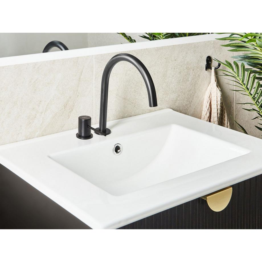 Beliani Robinet de lavabo en Laiton  COLICO  