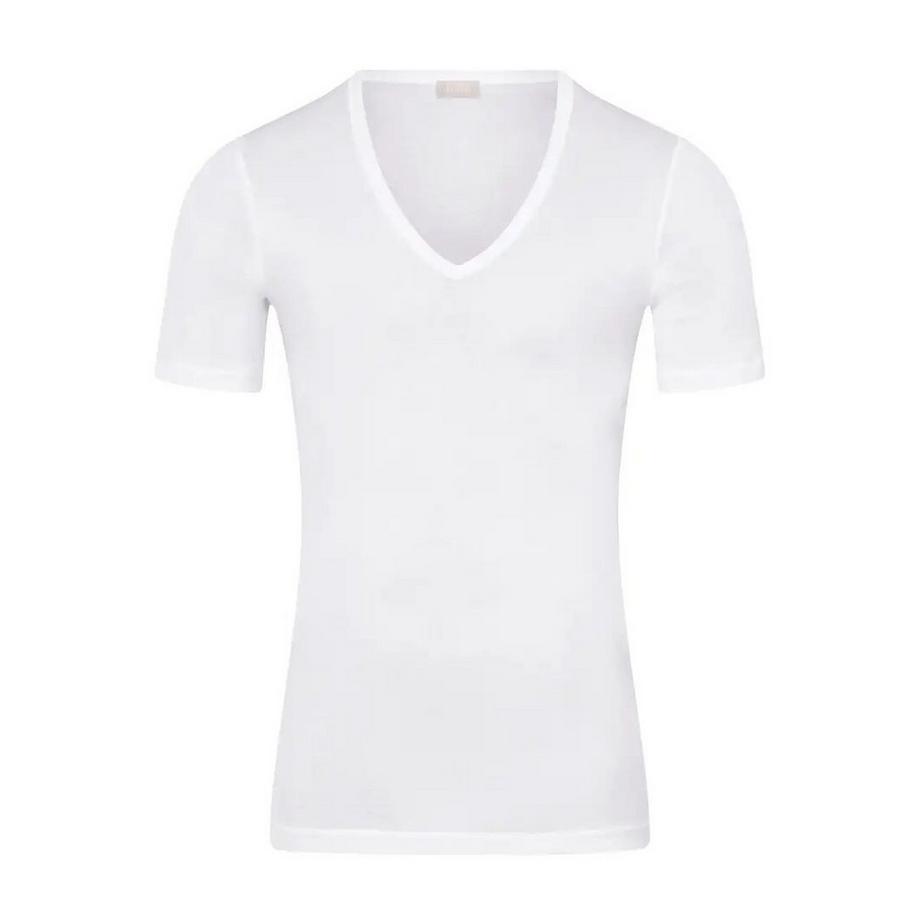HANRO Cotton Pure Maglia scollo a V  