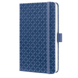 Sigel Carnet de notes Jolie - ligné - environ A6 - bleu foncé - hardcover - certification FSC  