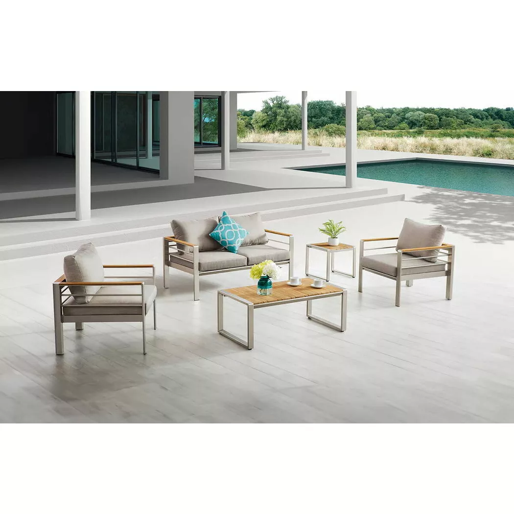 Garden Pleasure Gartenlounge-Set "FLORENCE" 4 Stk. tlg.
