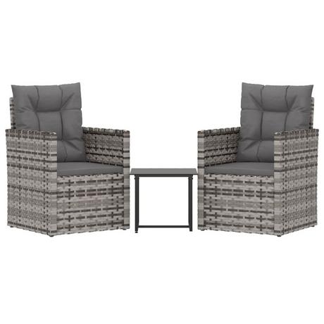 VidaXL Garten-lounge-set poly-rattan  