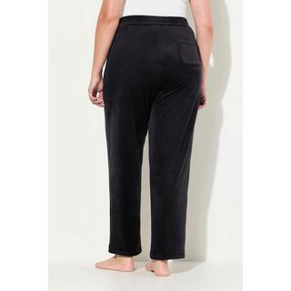 Ulla Popken  Loungewear-Nickihose, weites Bein, recycelt 