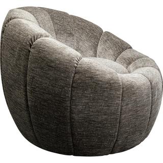 KARE Design Fauteuil pivotant Fiori gris  