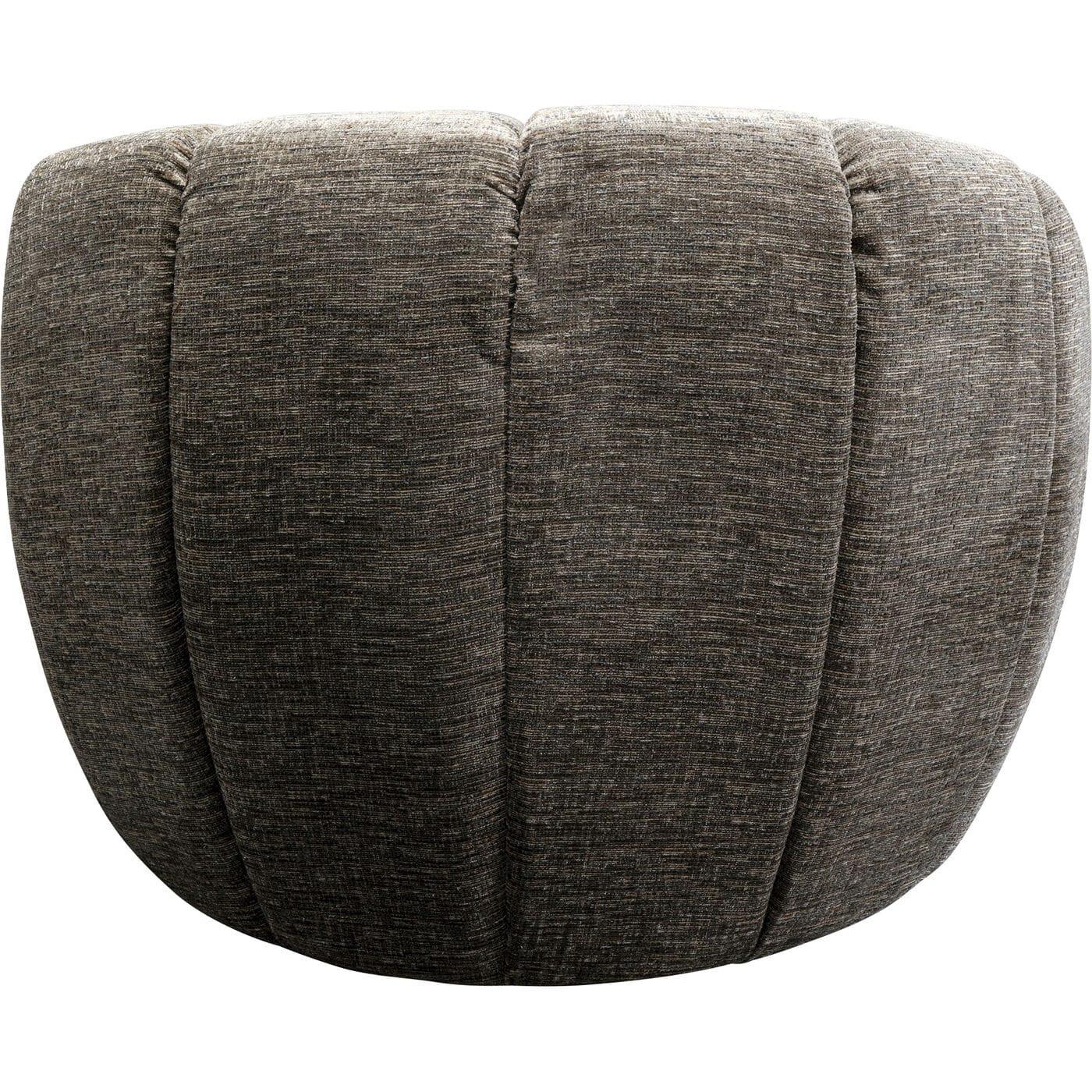 KARE Design Fauteuil pivotant Fiori gris  
