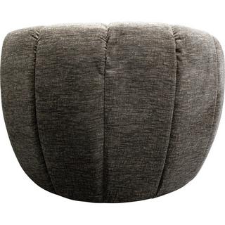 KARE Design Fauteuil pivotant Fiori gris  