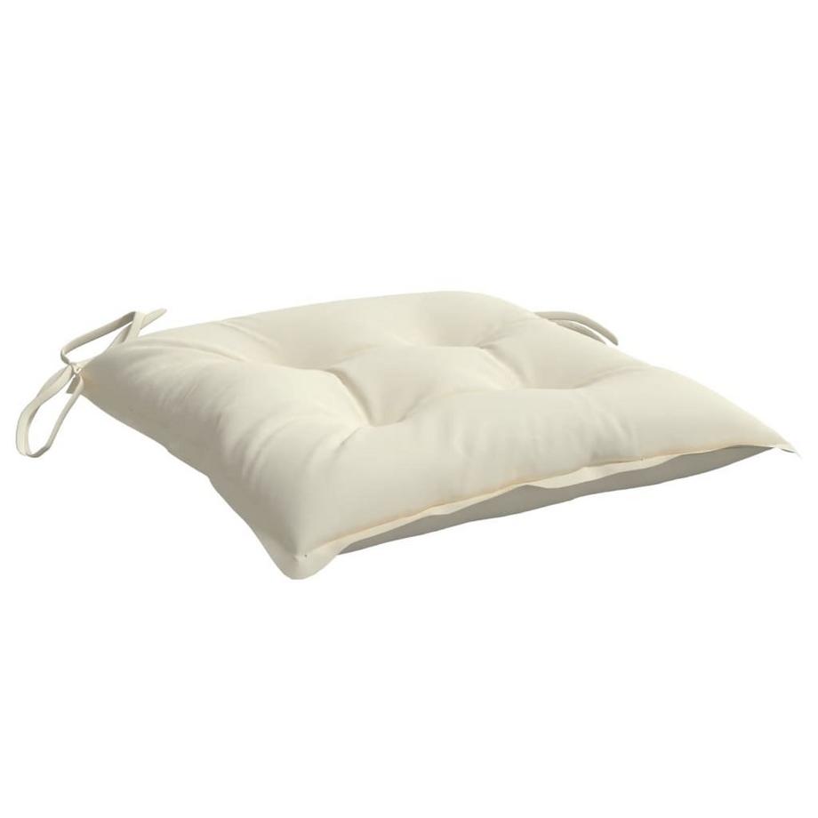 VidaXL Coussins de chaise 2 pcs  50x50x7 cm Tissu  