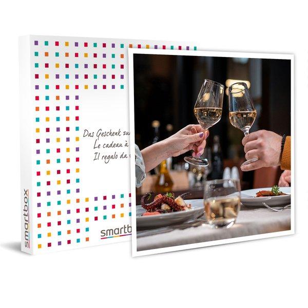 Smartbox  Un menù Découverte di 4 portate con vino per 2 al ristorante MICHELIN Chez Meyer's - Cofanetto regalo 