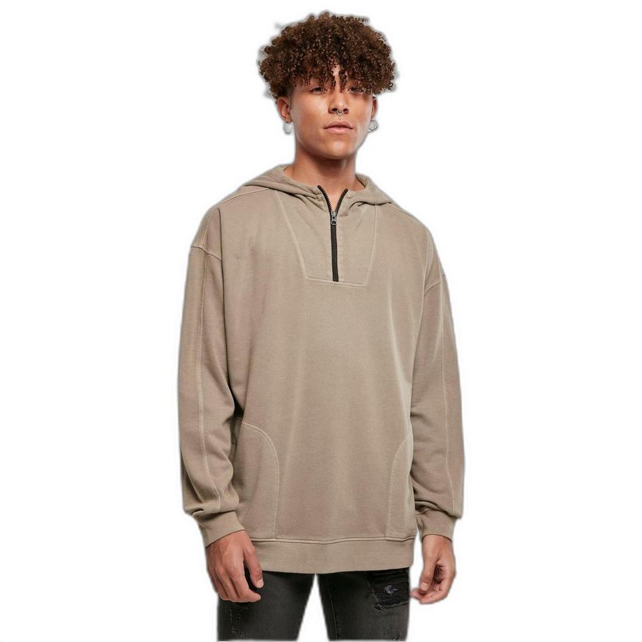 URBAN CLASSICS Overdyed Camp Kapuzenpullover  